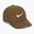 Czapka z daszkiem Nike Dri-FIT Club mosswood brown/white