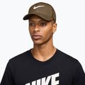 Czapka z daszkiem Nike Dri-FIT Club mosswood brown/white
