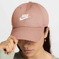Czapka z daszkiem Nike Club Unstructured Futura Wash rose gold/white 4