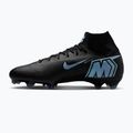 Buty piłkarskie męskie Nike Mercurial Superfly 10 Pro FG black/ice blue 2