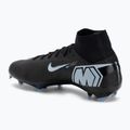 Buty piłkarskie męskie Nike Mercurial Superfly 10 Pro FG black/ice blue 3