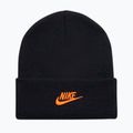 Czapka zimowa dziecięca Nike Peak black/safety orange