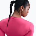 Longsleeve damski Nike One Fitted Dri-Fit rush pink/white 5