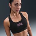 Biustonosz treningowy Nike Swoosh Medium Support black 8