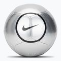 Piłka do piłki nożnej Nike Academy T90 Metallic '26 metallic silver/black/black rozmiar 4