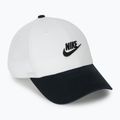 Czapka z daszkiem Nike Club Unstructured Futura Wash white/black/black