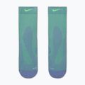 Skarpety Nike Running Lightweight Micro Crew iron purple/voltage green/voltage green 2
