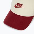 Czapka z daszkiem Nike Club Unstructured Futura Wash light khaki/team crimson/team crimson 3