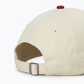 Czapka z daszkiem Nike Club Unstructured Futura Wash light khaki/team crimson/team crimson 4