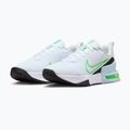 Buty treningowe męskie Nike Air Max Alpha Trainer 6 white/glacier blue/green strike 3