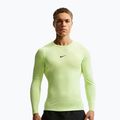 Longsleeve treningowy męski Nike Pro Dri-Fit Tight Fitness light liquid lime/black