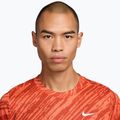 Koszulka tenisowa męska Nike Court Dri-Fit Victory Print turf orange/white 3