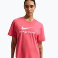 Koszulka treningowa damska Nike Pro Dri-Fit Loose sea coral/white