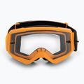 Gogle rowerowe dziecięce Fox Racing Main Core Jr tangerine/clear 2