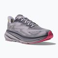 Buty do biegania damskie HOKA Clifton 9 GTXgrey skies/foggy green