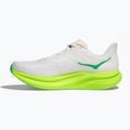 Buty do biegania męskie HOKA Mach 6 white/neon lime 3