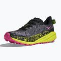 Buty do biegania damskie HOKA Speedgoat 6 black/neon rose 4