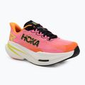 Buty do biegania damskie Hoka Mach X 3 neon rose/neon tangerine