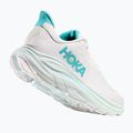 Buty do biegania damskie HOKA Clifton 10 white/electric rose 4