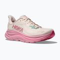 Buty do biegania damskie HOKA Clifton 10 Wide rose cream/dried rose