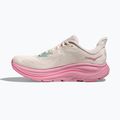 Buty do biegania damskie HOKA Clifton 10 Wide rose cream/dried rose 3