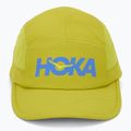 Czapka z daszkiem HOKA Run pea green 2