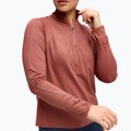 Bluza do biegania damska HOKA GlideTech Quarter Zip rouge 4