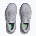 Buty do biegania męskie HOKA Clifton 10 ash grey/neon green 7