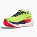 Buty do biegania damskie HOKA Rocket X Trail neon yuzu/neon flame 2