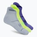 Skarpety HOKA No-Show Run Sock 3 pary celstl blue/minrl blue/neon yuzu 8