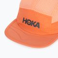 Czapka z daszkiem HOKA Trail Race neon cantaloupe 3