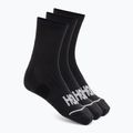 Skarpety HOKA Quarter Run Sock 3-Pack black/black/black