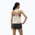 Koszulka do biegania damska HOKA Race Day Singlet alabaster flare 3