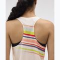 Koszulka do biegania damska HOKA Race Day Singlet alabaster flare 5