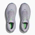 Buty do biegania męskie HOKA Clifton 10 Wide ash grey/neon green 7