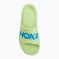 Klapki HOKA Ora Athletic tart apple/skyward blue 5