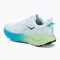 Buty do biegania damskie HOKA Challenger 8 Wide glimmering blue/tart apple 3