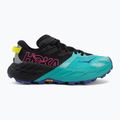 Buty do biegania damskie HOKA Speedgoat 7 black/electric aqua 2