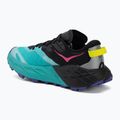 Buty do biegania damskie HOKA Speedgoat 7 black/electric aqua 3