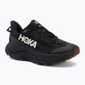 Buty do biegania damskie HOKA Challenger 8 GTX black/varsity burgundy