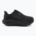 Buty do biegania damskie HOKA Clifton 11 X-Wide black/black 2