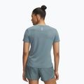 Koszulka do biegania damska Under Armour Launch jasper blue/reflective 2