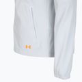 Kurtka do biegania damska Under Armour Outrun The Storm halo gray/squad orange 4
