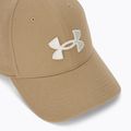 Czapka z daszkiem męska Under Armour Blitzing Low Brushed camel/summit white 3