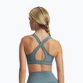 Biustonosz treningowy Under Armour Crossback Mid jasper blue/serpentine 2