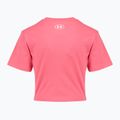 Koszulka dziecięca Under Armour Rival pink 2