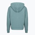 Bluza damska Under Armour Rival Fleece Piped HZ Hoodie jasper blue/white 4