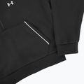 Bluza damska Under Armour Rival Fleece Piped HZ Hoodie black/white 6