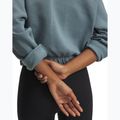 Bluza damska Under Armour Rival Fleece Piped Crew jasper blue/white 3
