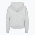 Bluza damska Under Armour Rival Fleece Piped HZ Hoodie mod gray light heather/white 4